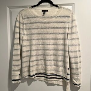 Eileen Fisher light weight layered sweater